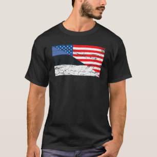 Camiseta Bandera de los Estados Unidos Estonia Estados post