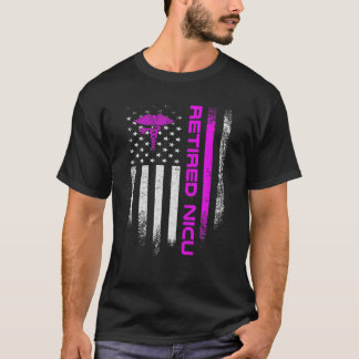 Camiseta Bandera de los Estados Unidos Jubilado Enfermera I