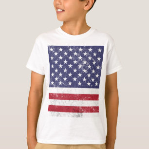 Camiseta Bandera de los Estados Unidos Patriótica Norteamer