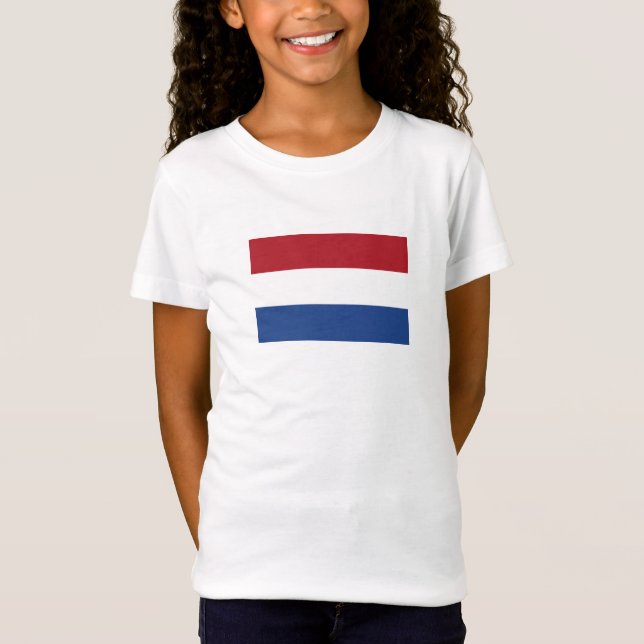 Camiseta Bandera de los Países Bajos (Anverso)