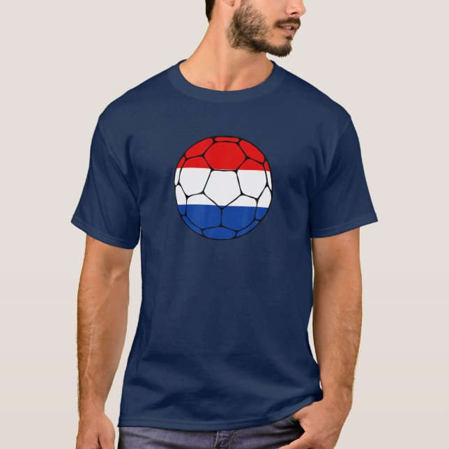 Camiseta Bandera de los Países Bajos (Anverso)