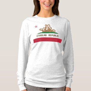 Camiseta Bandera de Lovecraft de Cthulhu Republic Californi