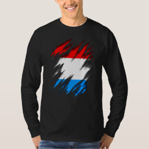 Camiseta Bandera de Luxemburgo