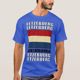 Camiseta Bandera de Luxemburgo