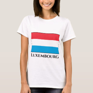 Camiseta Bandera de Luxemburgo