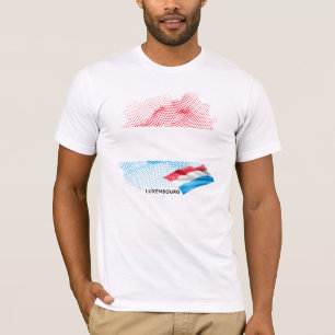 Camiseta bandera de Luxemburgo