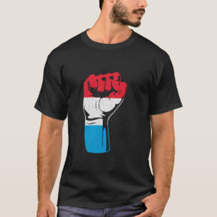 Camiseta Bandera de Luxemburgo Orgullo Luxemburgués Letzebu