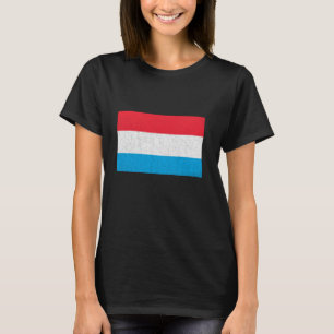 Camiseta Bandera de Luxemburgo Vintage Orgullo Luxemburgués