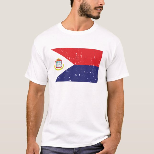 Camiseta Bandera de Maarten del santo (Anverso)