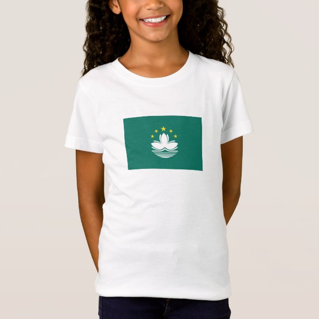 Camiseta Bandera de Macao (Anverso)