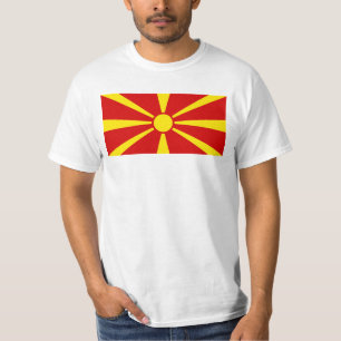 Camiseta Bandera de Macedonia del Norte
