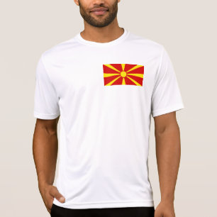 Camiseta Bandera de Macedonia del Norte