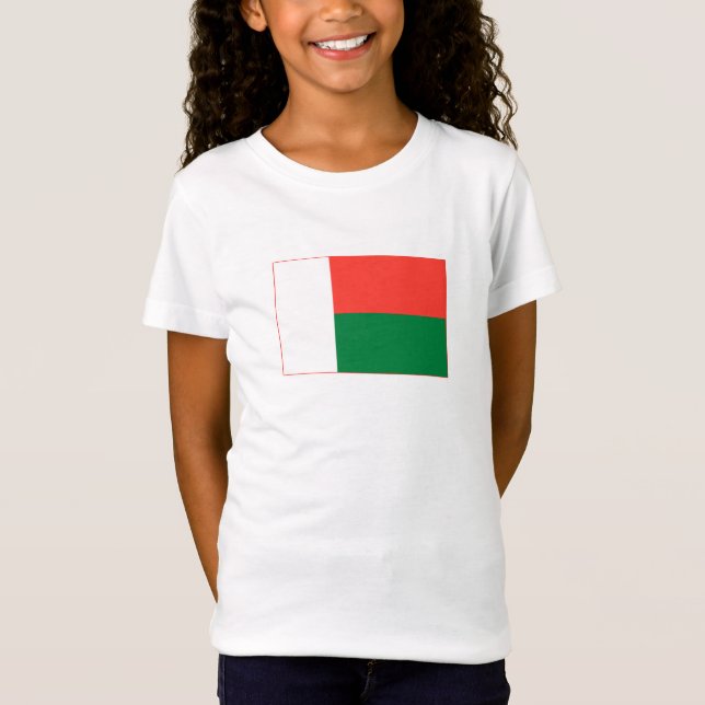 Camiseta Bandera de Madagascar (Anverso)