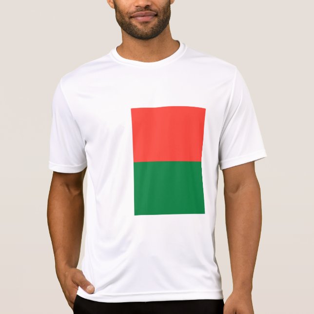 Camiseta Bandera de Madagascar (Anverso)
