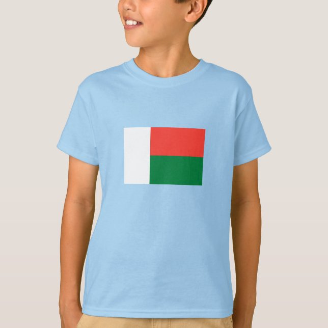 Camiseta Bandera de Madagascar (Anverso)