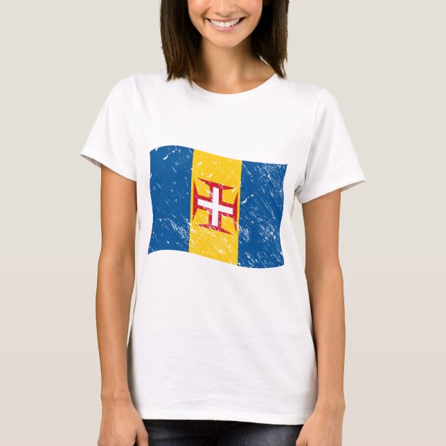 Camiseta Bandera de Madeira (Anverso)