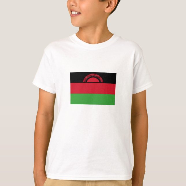 Camiseta Bandera de Malawi (Anverso)