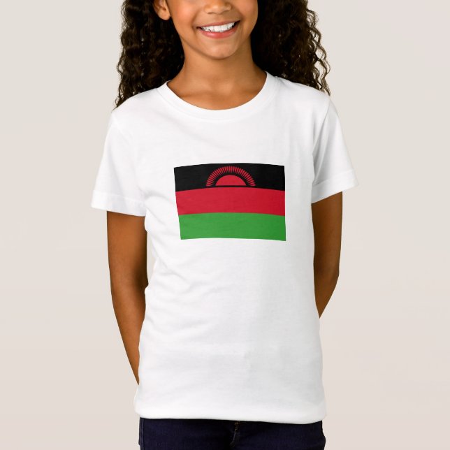 Camiseta Bandera de Malawi (Anverso)