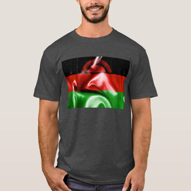 Camiseta Bandera de Malawi (Anverso)