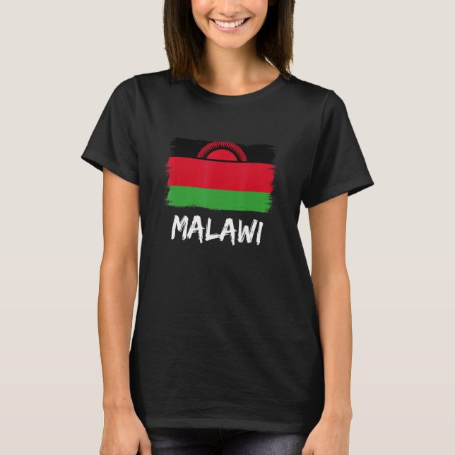 Camiseta Bandera de Malawi 1 (Anverso)