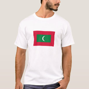Camiseta Bandera de Maldivas