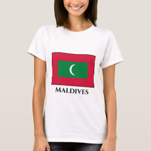 Camiseta Bandera de Maldivas