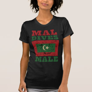 Camiseta Bandera de Maldivas