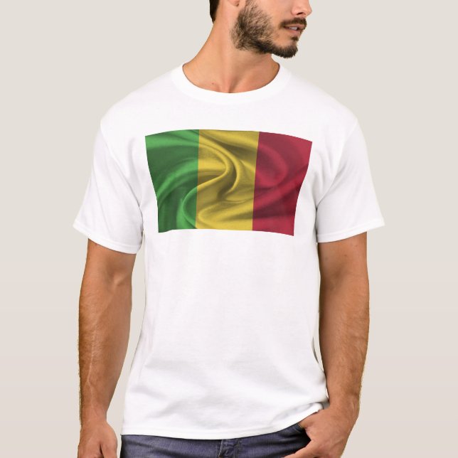Camiseta Bandera De Mali (Anverso)