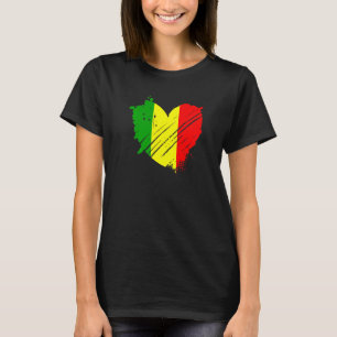 Camiseta Bandera de Malí Amo Malí Está en mi ADN para malí