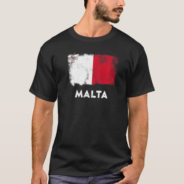 Camiseta Bandera de Malta (Anverso)
