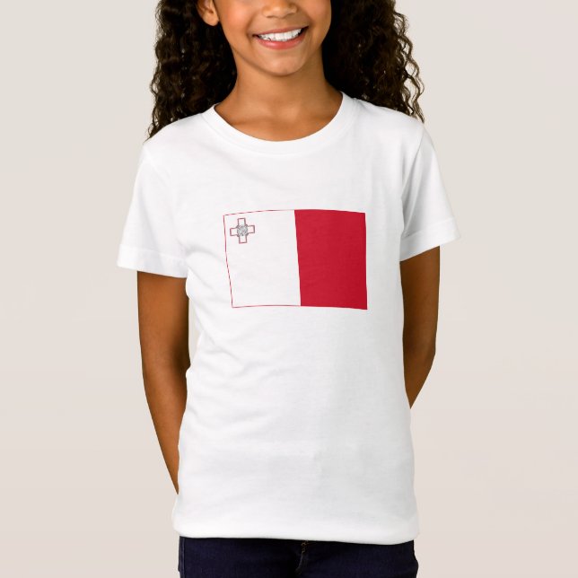 Camiseta Bandera de Malta (Anverso)