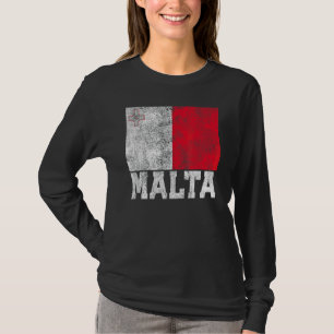 Camiseta Bandera de Malta Orgullo Nacional Raíces Nat