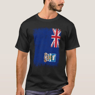 Camiseta Bandera de Malvinas de las Islas Malvinas