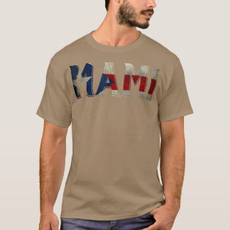 Camiseta Bandera de MamiPuerto Rico angustiada Hispano