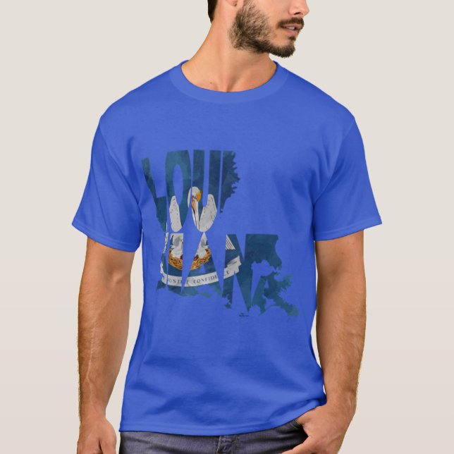 Camiseta Bandera de Mapa Tipográfico (Anverso)