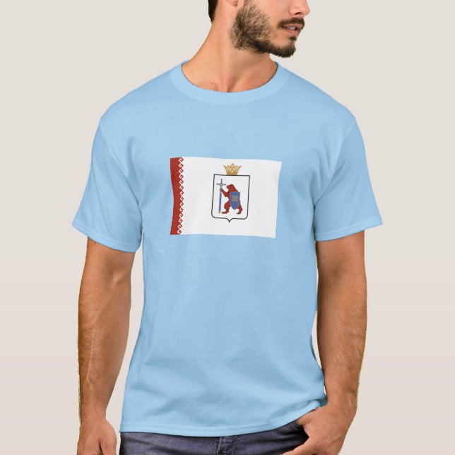 Camiseta Bandera de Mari El (Anverso)