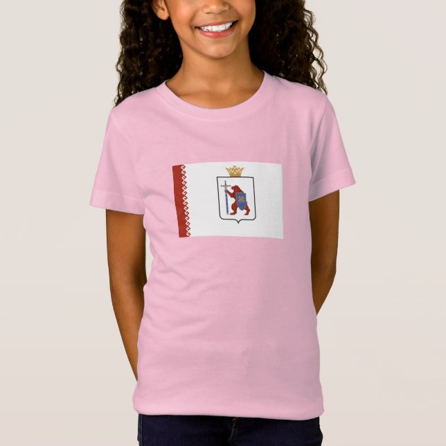 Camiseta Bandera de Mari El (Anverso)