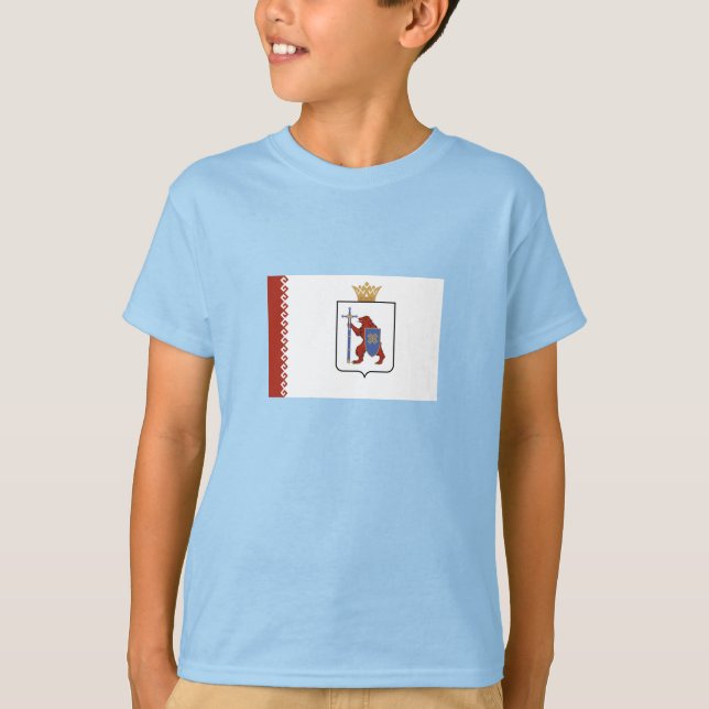 Camiseta Bandera de Mari El (Anverso)