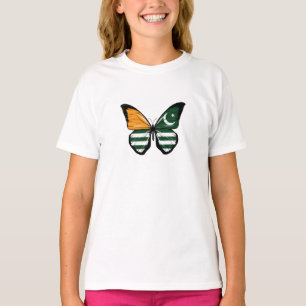 Camiseta Bandera de Mariposa de Cachemira