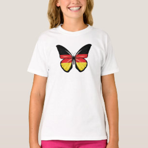 Camiseta Bandera de mariposa de Deutschland