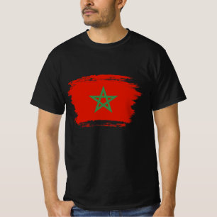 Camiseta Bandera de Marruecos