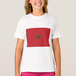 Camiseta Bandera de Marruecos