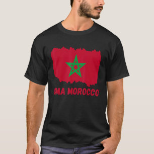 Camiseta Bandera de Marruecos de Dima Deporte Marruecos dim