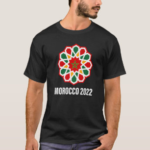 Camiseta Bandera de Marruecos Fútbol 2022