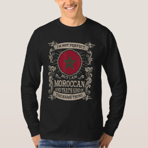 Camiseta Bandera de Marruecos Moros Orgullosos Hombres y Mu