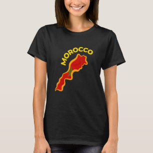 Camiseta Bandera de Marruecos para apoyar al equipo del leó