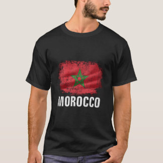 Camiseta Bandera de Marruecos Para Marroquíes