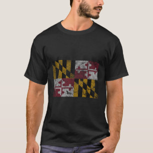 Camiseta Bandera de Maryland