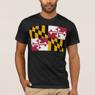 Camiseta Bandera de Maryland