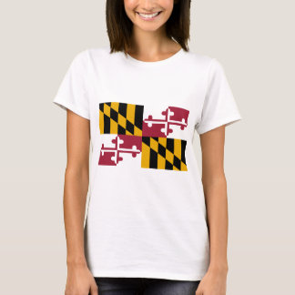 Camiseta Bandera de Maryland